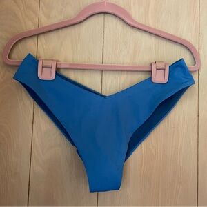 Jolyn Clothing Blue V-Front Bikini Bottom